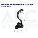 Escultura decorativa cobra, 24*45cm
