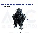 Escultura decorativa gorila, 24*29cm