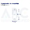 Organizador de maquillaje