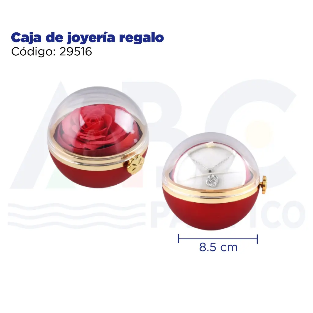 Caja de joyería regalo