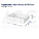 Organizador color blanco, 26*20*6cm