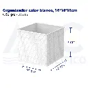 Organizador color blanco, 14*14*14cm