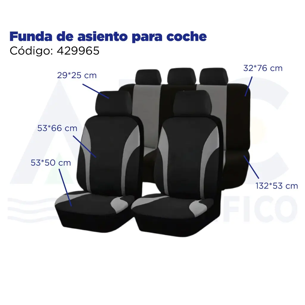 Funda de asiento para coche
