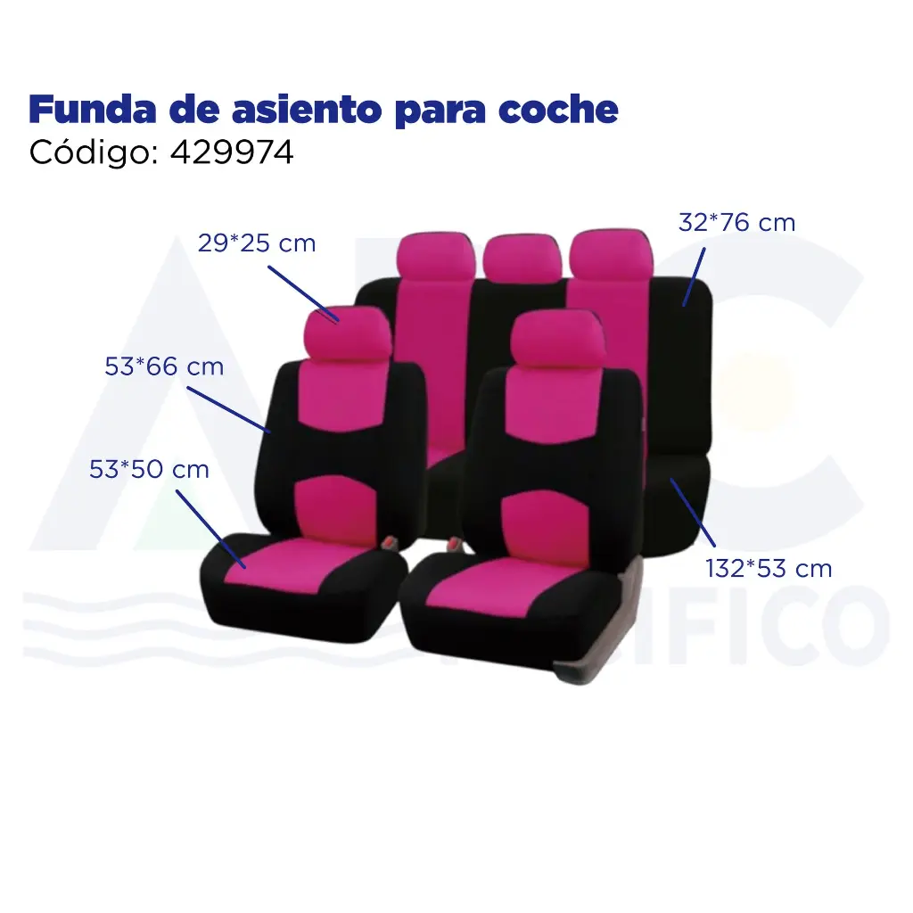 Funda de asiento para coche