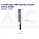 Cuchillo largo estilo japonés, acabado piedra, 32.6cm