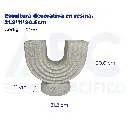 Escultura decorativa en resina, 21.2*11*20.6cm
