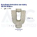 Escultura decorativa en resina, 18*9.3*27.8cm