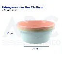 Palangana color liso 27x10cm