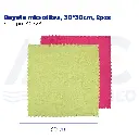 Bayeta microfibra, 30*30cm, 2pzs
