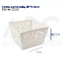 Cesta perforada, 18*11.5cm