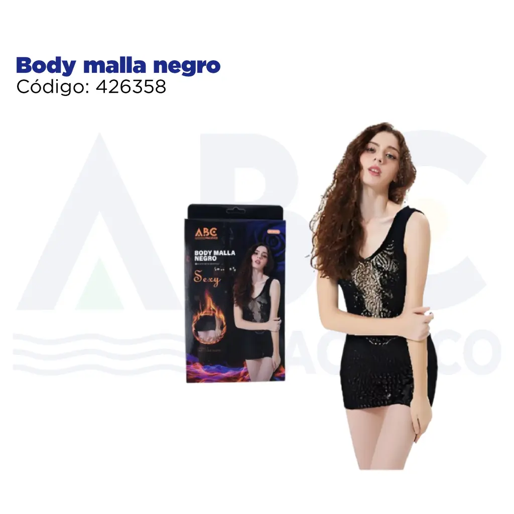 Body malla negro
