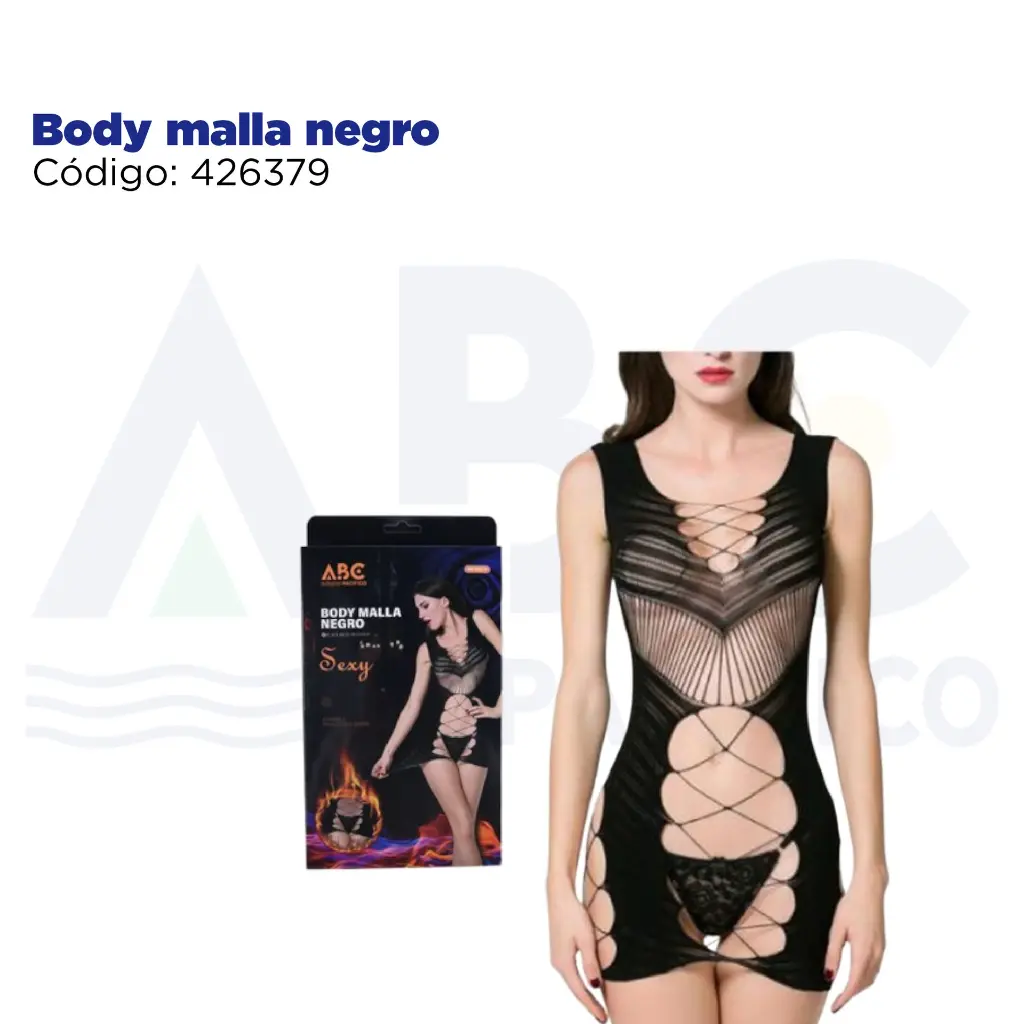 Body malla negro