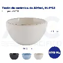 Tazón de cerámica de 500ml, 14.4*8.1