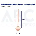 Cucharadita portuguesa en color oro rosa