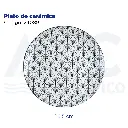 Plato de cerámica