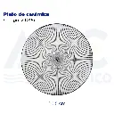 Plato de cerámica