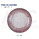 Plato de cerámica