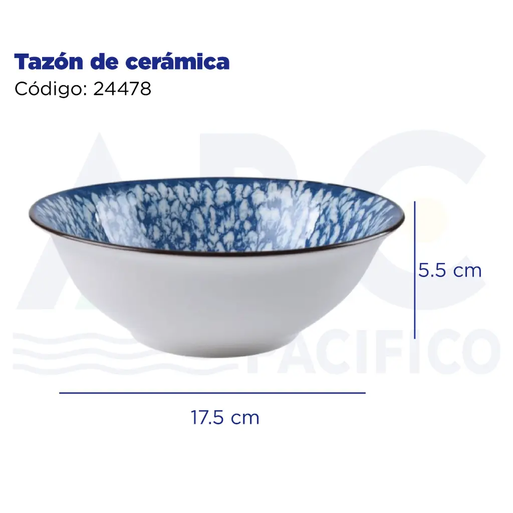 Tazón de cerámica