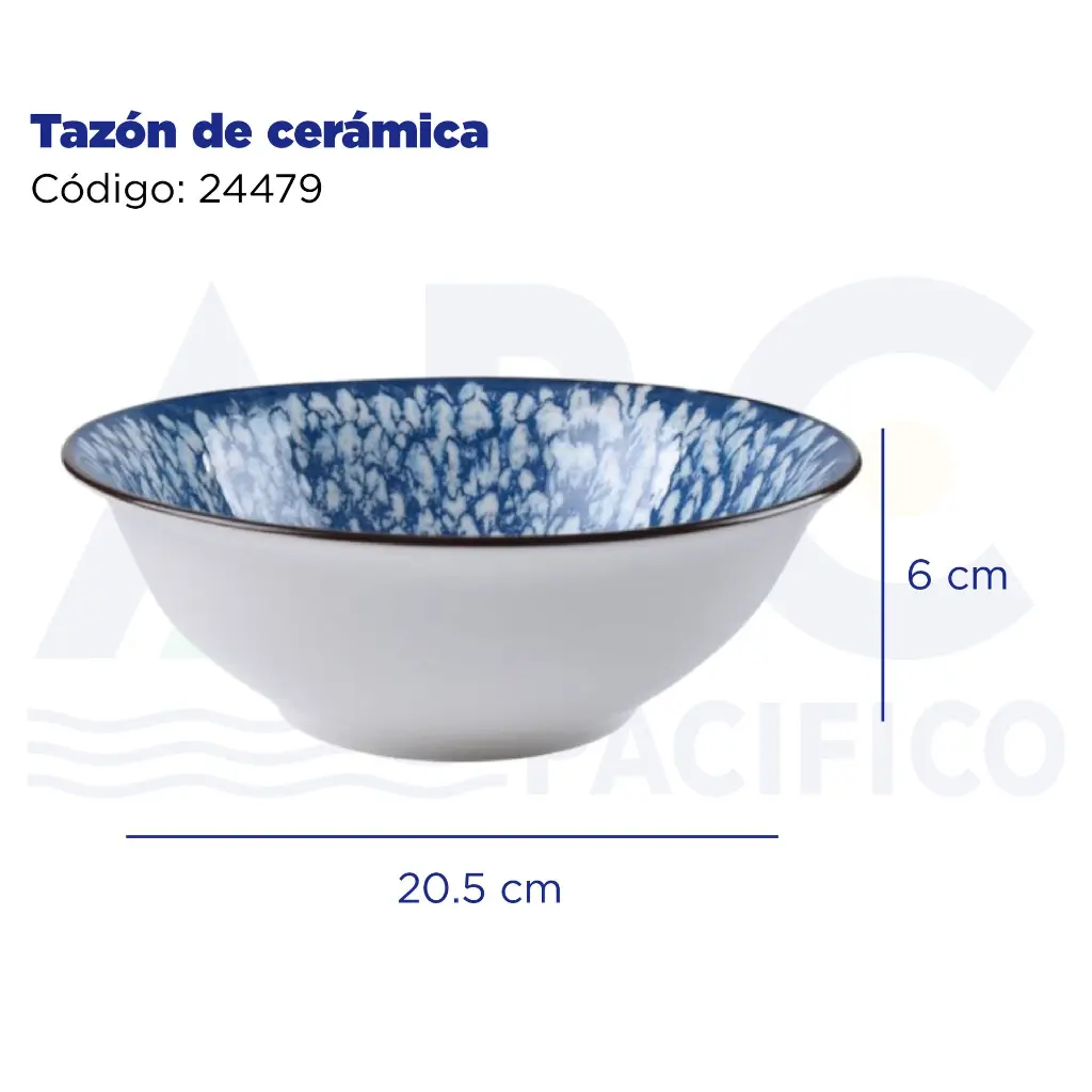 Tazón de cerámica