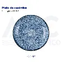 Plato de cerámica