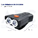 Luz delantera de bicicleta