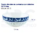 Tazón de cerámica