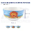 Cuenco de cerámica de 380ml,  11.8*6.2cm