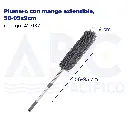 Plumero con mango extensible, 58-95x9cm