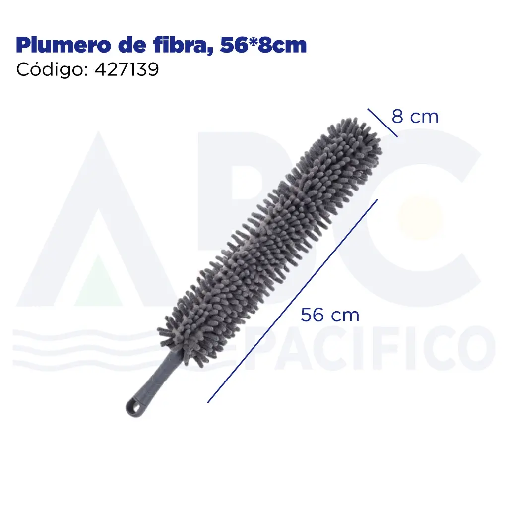 Plumero de fibra, 56*8cm
