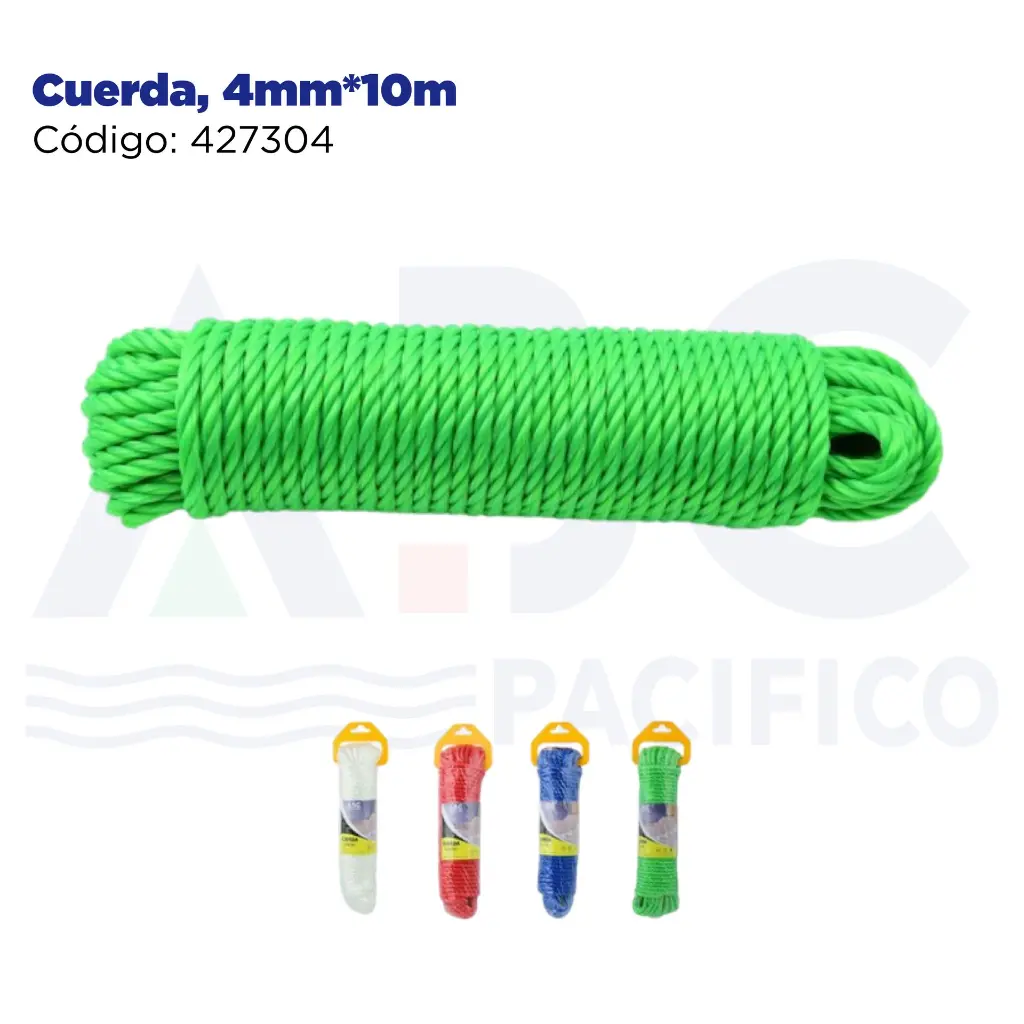 Cuerda, 4mm*10m