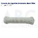 Cuerda de algodón trenzada, 4mm*10m