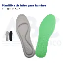 Plantillas de latex para hombre