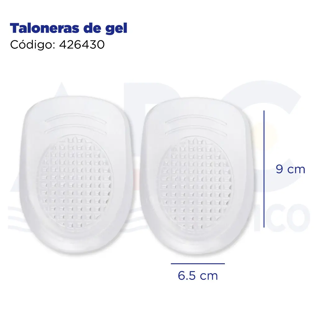 Taloneras de gel