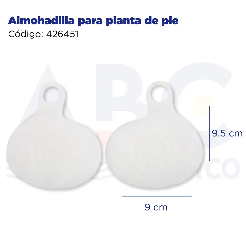 Almohadilla para planta de pie
