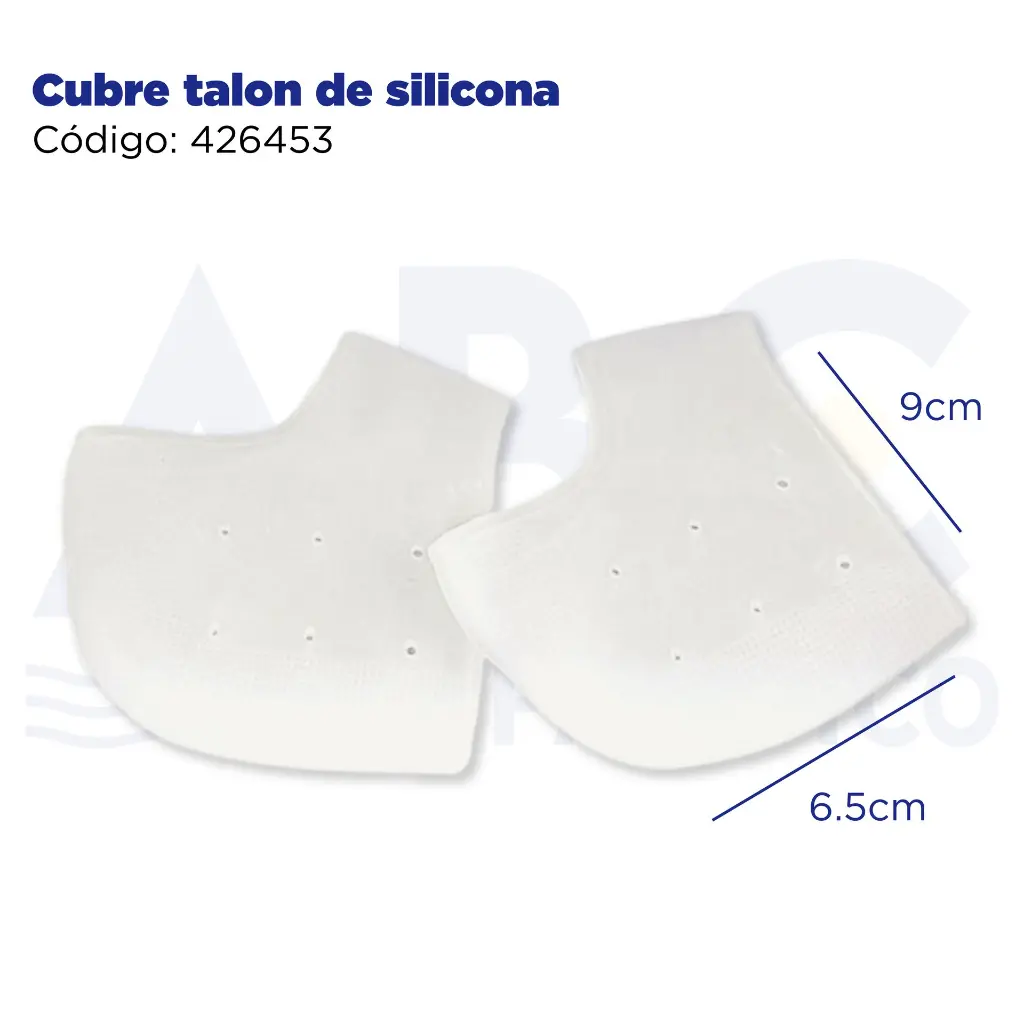 Cubre talon de silicona