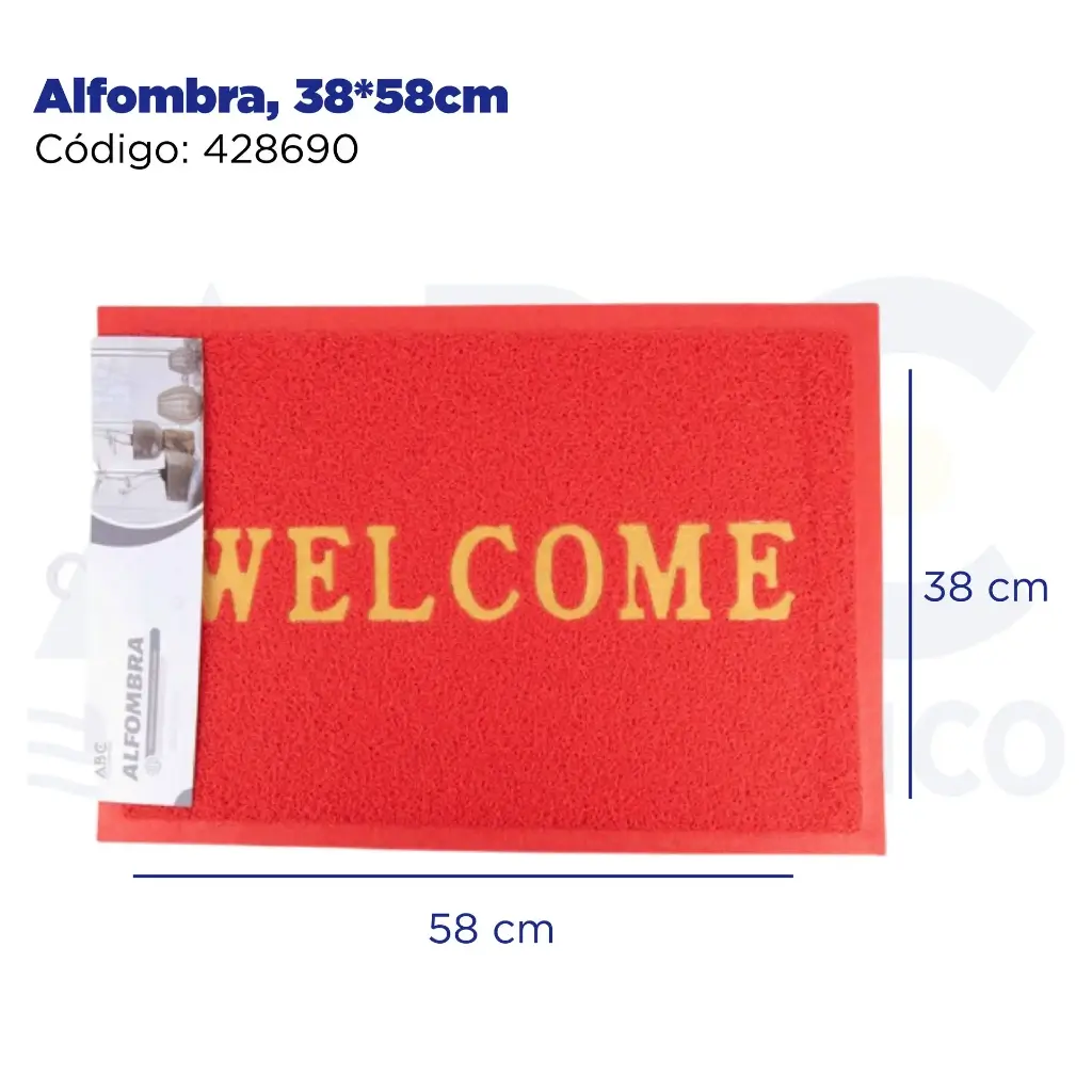 Alfombra, 38*58cm