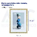 Marco para fotos color dorado, 15*20CM(6*8")