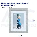Marco para fotos color gris claro 20*25CM(8*10")