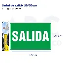 Señal de salida  20*30cm