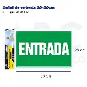 Señal de entrada  20*30cm