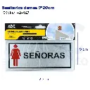 Sanitarios damas  9*20cm