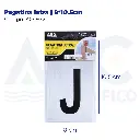 Pegatina letra j  8*10.5cm