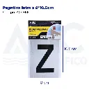 Pegatina letra z  8*10.5cm