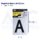 Pegatina letra a  8*10.5cm