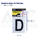 Pegatina letra d  8*10.5cm