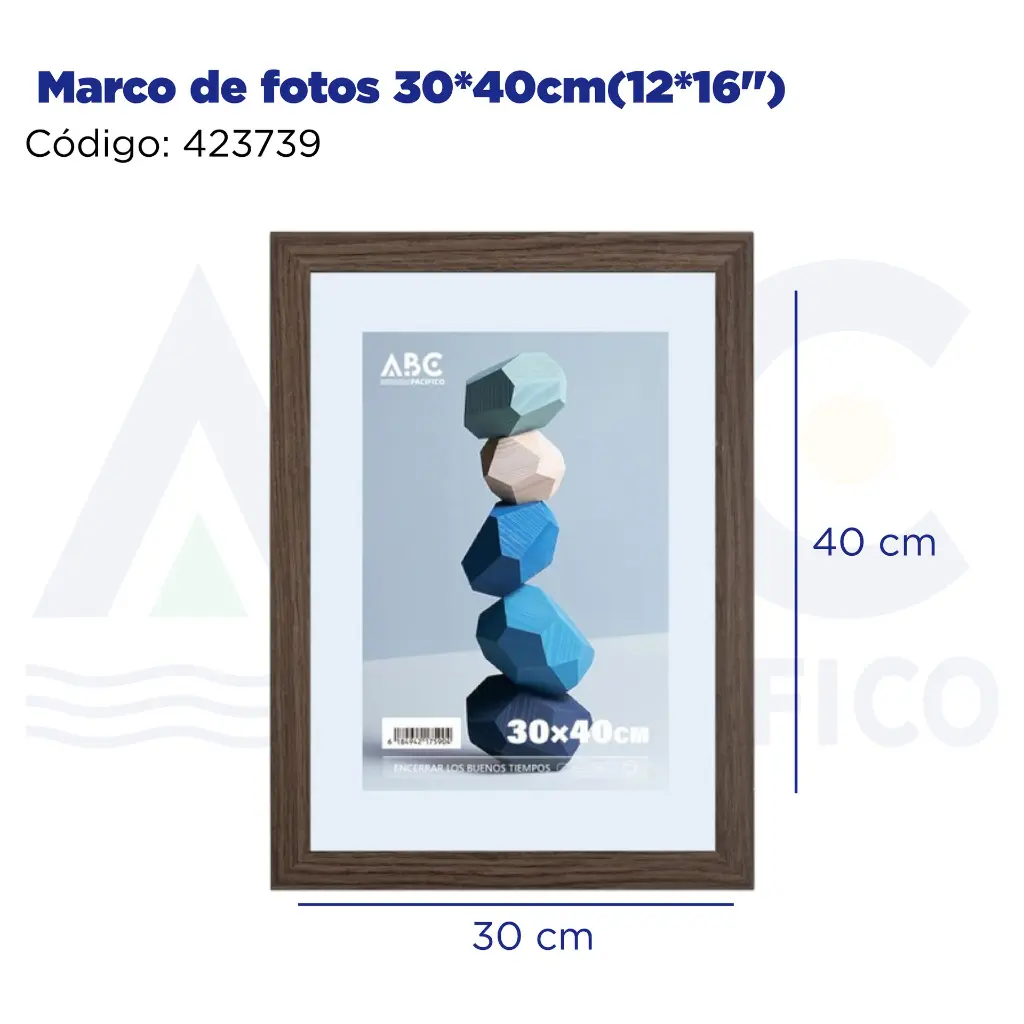 Marco de fotos  30*40cm(12*16")
