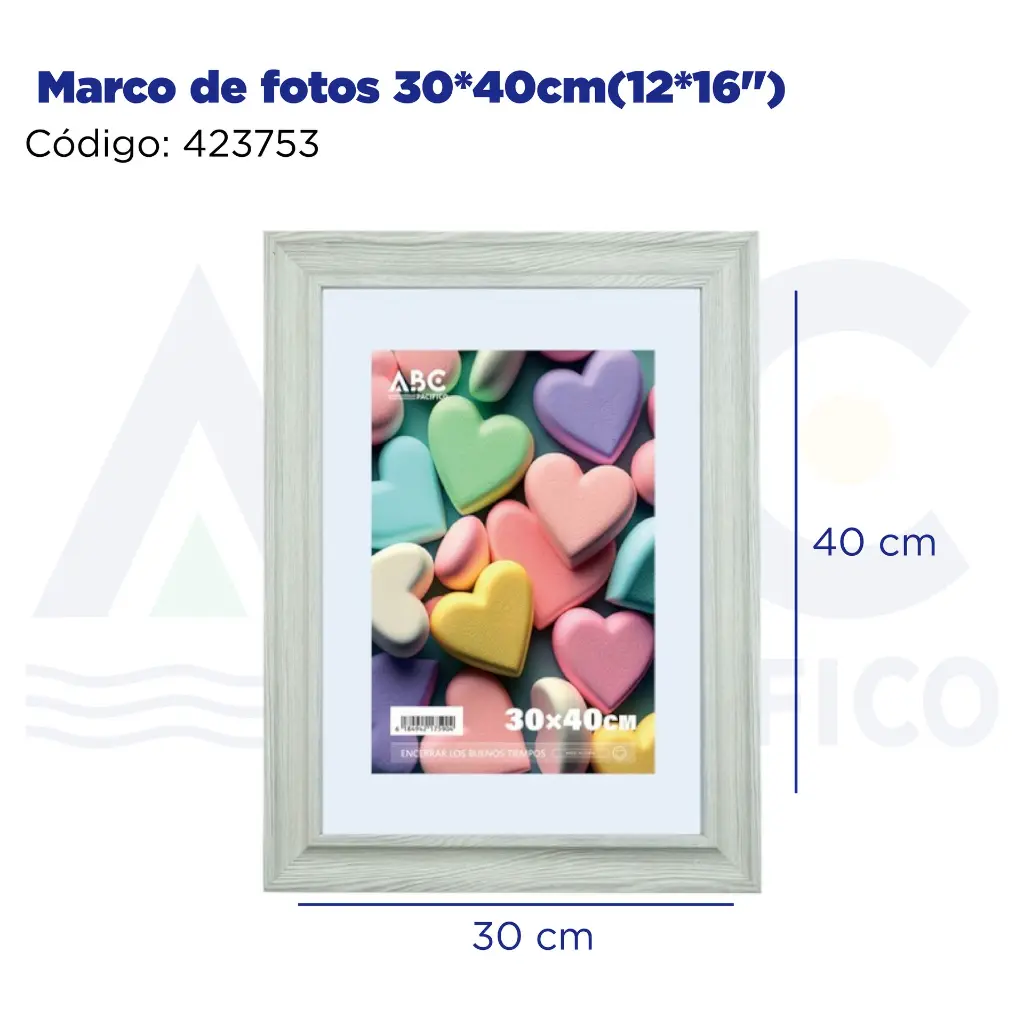 Marco de fotos  30*40cm(12*16")