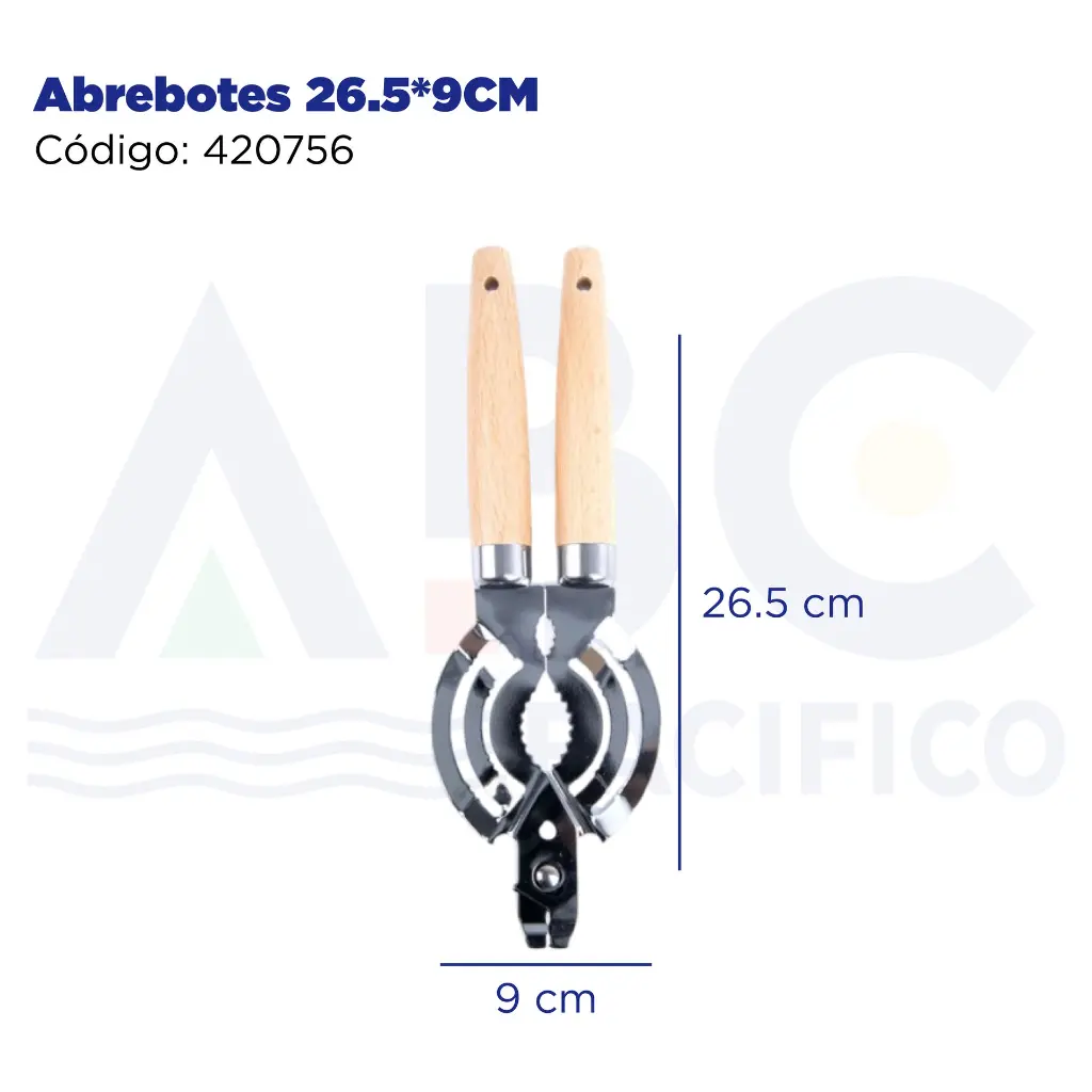 Abrebotes 26.5*9CM