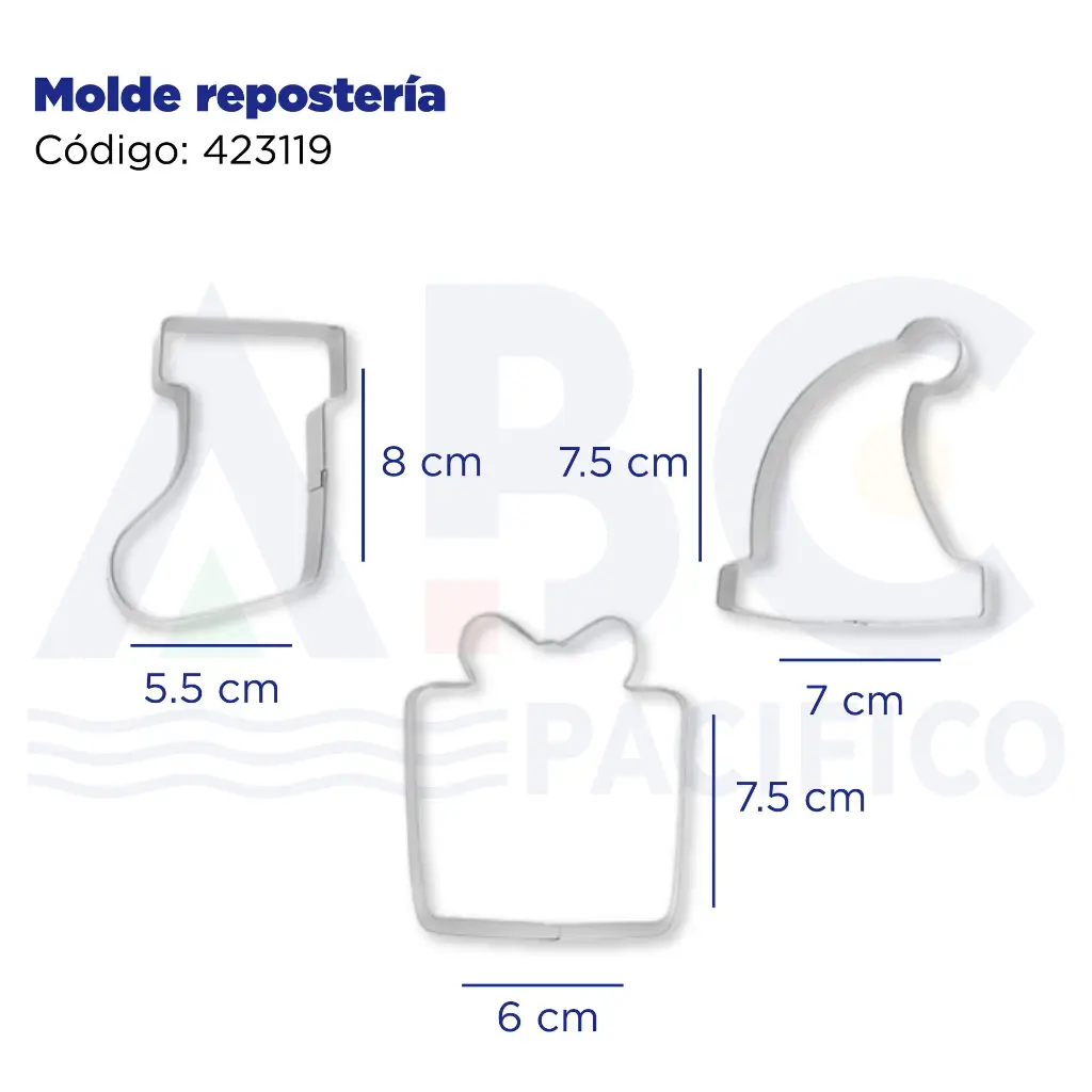 Molde repostería 