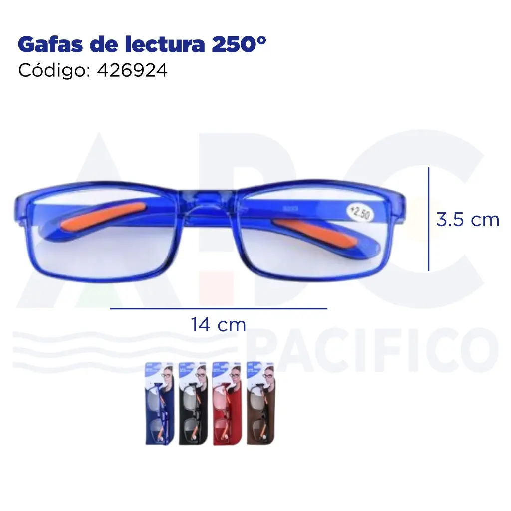 Gafas de lectura 250°